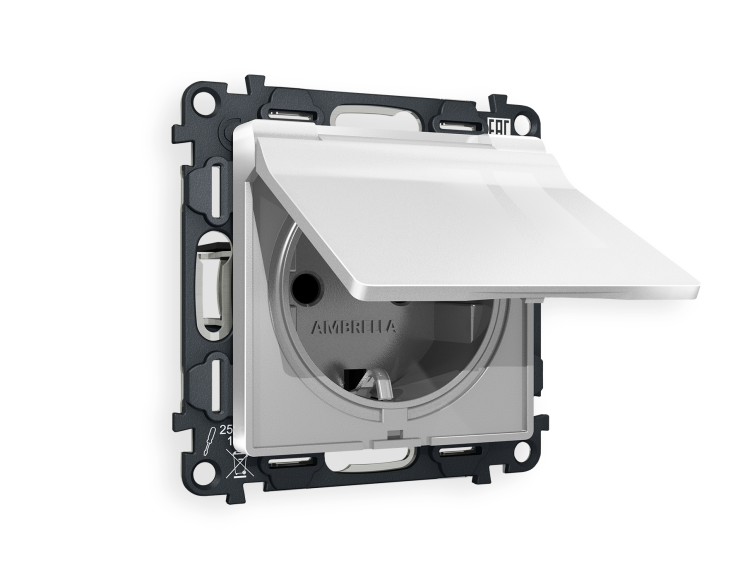 Ambrella Light Комплект механизма электрической розетки Ambrella Volt ALFA MA408010