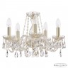 Люстра хрустальная 116/5/141 G Bohemia Ivele Crystal (Стеклянный рожок)