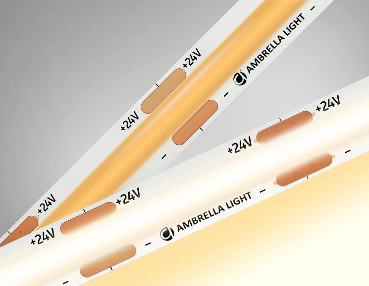Ambrella Light Светодиодная лента GS4701 COB 480Led 12W 24V IP20 3000K GS GS4701