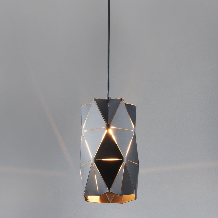 Подвесной светильник в стиле лофт                      Eurosvet  50145/1 черный