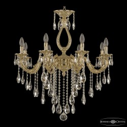 Люстра бронзовая 71301/8/250 B G Bohemia Ivele Crystal (Литые)