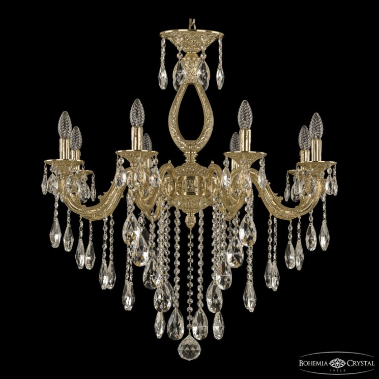 Люстра бронзовая 71301/8/250 B G Bohemia Ivele Crystal (Литые)