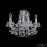 Люстра хрустальная 1409/4/141 Ni  Bohemia Ivele Crystal (Стеклянный рожок)