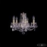 Люстра хрустальная 1402/5/141 G Leafs  Bohemia Ivele Crystal (Стеклянный рожок)