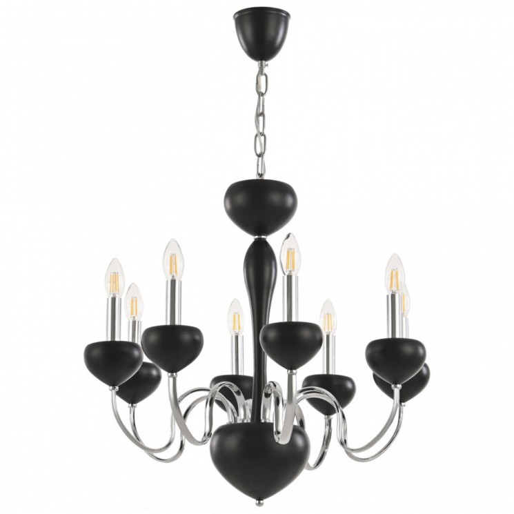 Люстра 820101.1.8.210.U.E14 Bk.Cr Arte Milano (Подвесные)