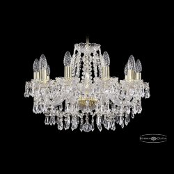 Люстра хрустальная 1403/10/195 G Bohemia Ivele Crystal (Стеклянный рожок)