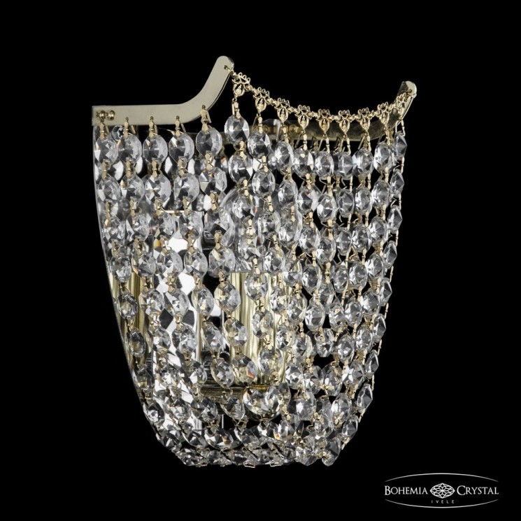 Каскадные бра хрустальные 77071B/16 G Bohemia Ivele Crystal (Потолочные)
