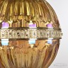 Подвесной светильник с цветным хрусталём 5680/17 G Shampan/M-1H Bohemia Ivele Crystal (5680)
