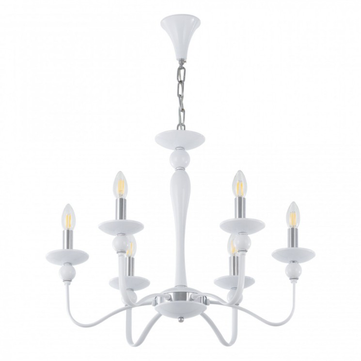 Люстра 820201.1.6.200.U.E14 Wh.Cr Arte Milano (Подвесные)