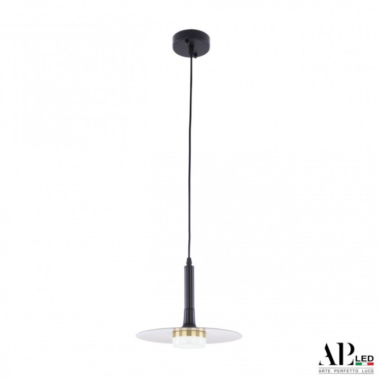 Подвесной светильник 3307.6299-250 Black APL LED (Модерн)