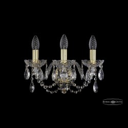 Бра хрустальные 1402B/3/141 G Bohemia Ivele Crystal (Стеклянный рожок)
