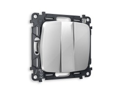 Ambrella Light Комплект механизма 3-клавишного выключателя Ambrella Volt OMEGA MO405010