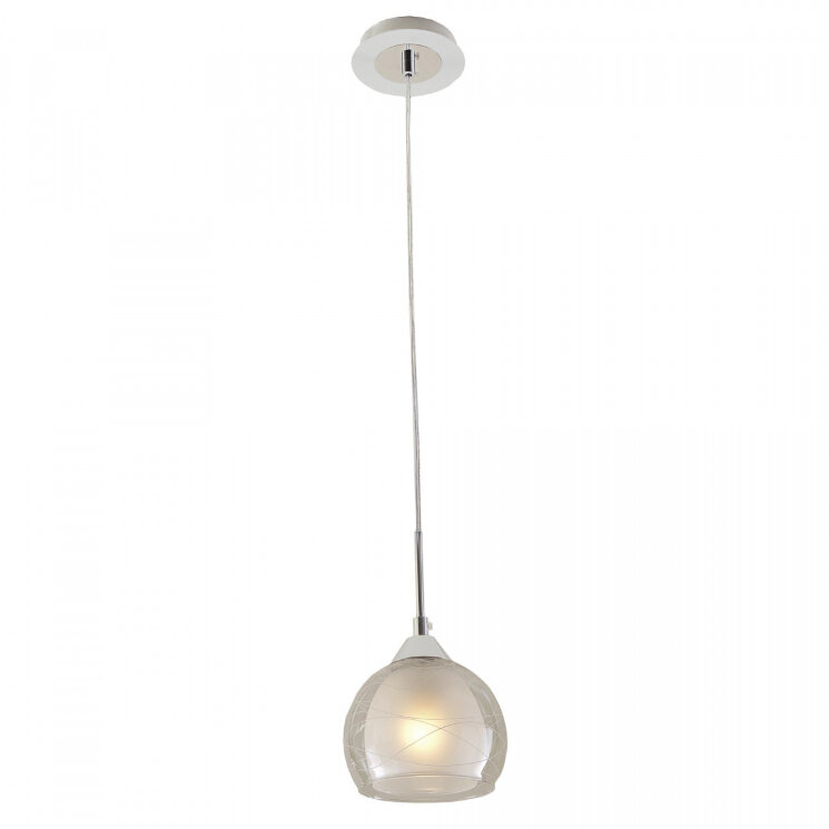 Citilux Буги CL157111 Подвесной светильник Белый Хром