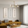 Умный потолочный светильник Calyx 60168/8 латунь                      Eurosvet  60168/8 латунь