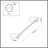 Настенный светильник ODEON LIGHT DALIA 4395/6WL