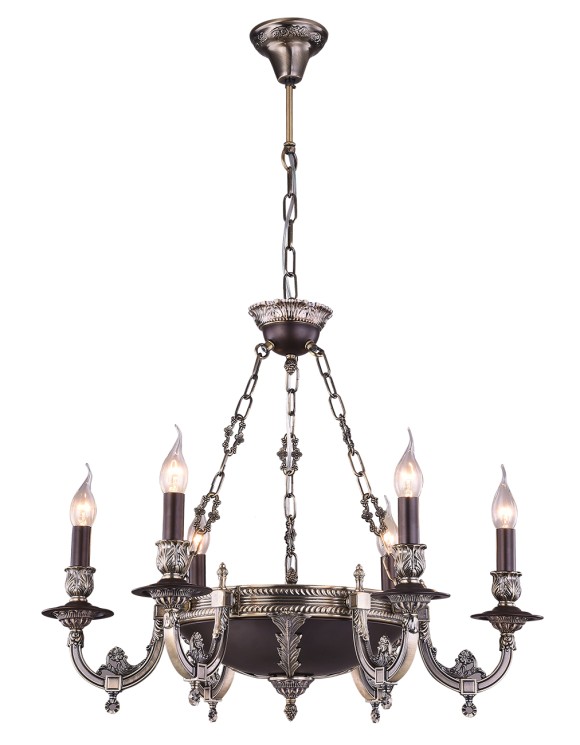 Escada 641/6S E14*60W Antique Brass/Coffee