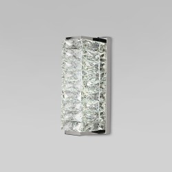 Настенный светильник с хрусталем                      Eurosvet  40259 LED хром