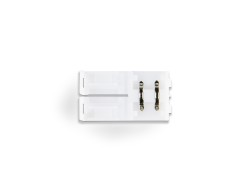Ambrella Light Соединитель прямой для светодиодной ленты 5050 12/24V (2 конт.) 10 шт GS GS6051