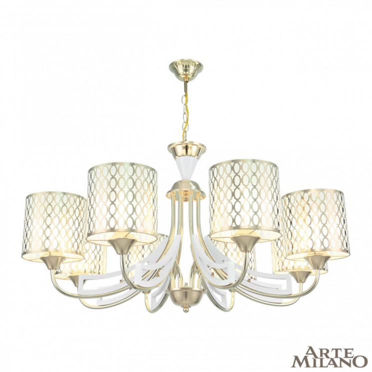 Люстра 303387/8 Wh/Gd Arte Milano (Подвесные)
