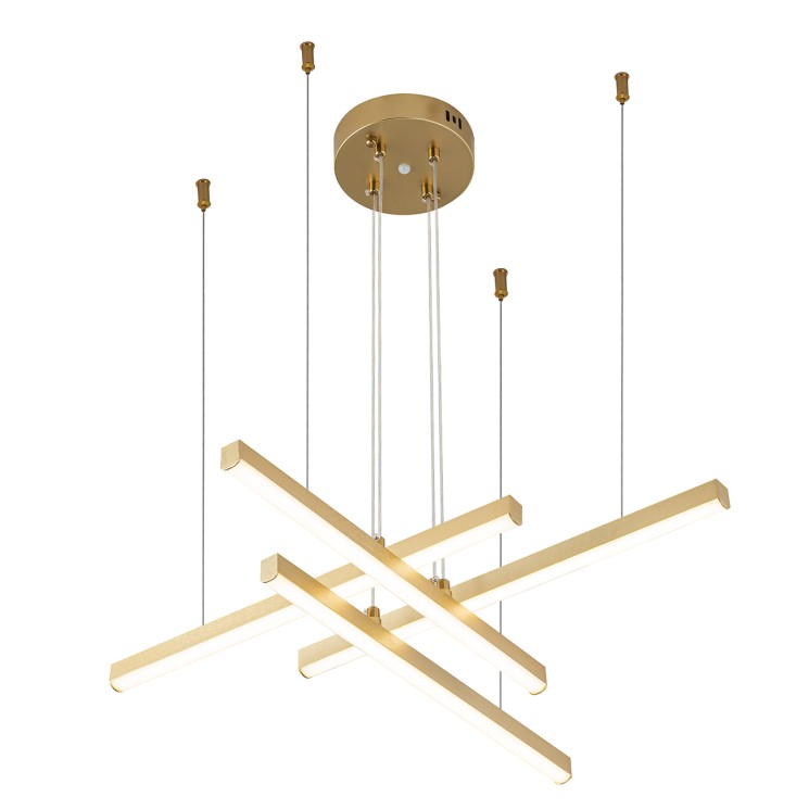 Indigo Подвесной светильник 14017/4P Gold