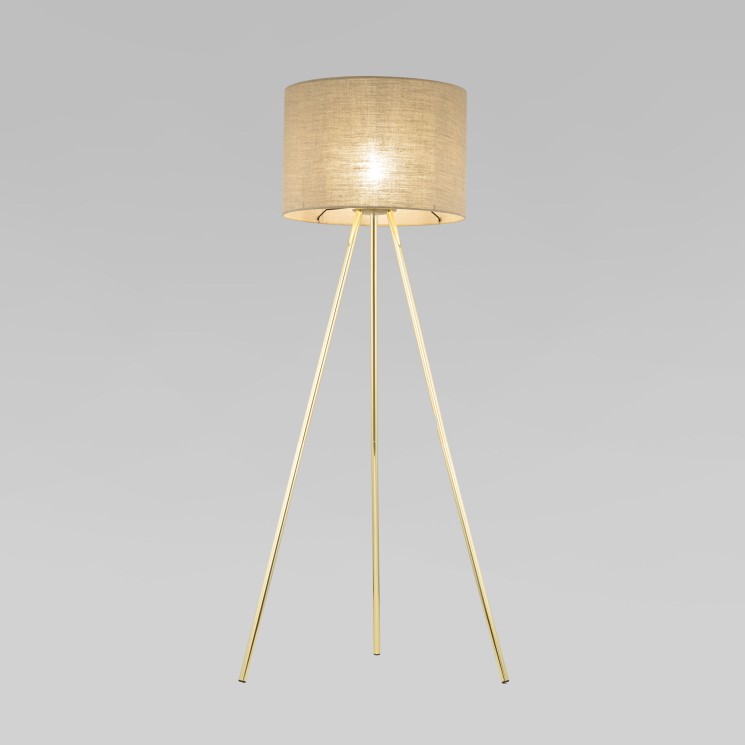 Напольный светильник с тканевым абажуром                      TK Lighting  16036 Umberto