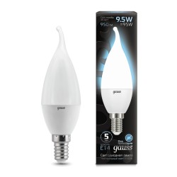 Светодиодная лампа Gauss Свеча на ветру 9,5W 950Lm 4100K E14 104101210104101210_GAUSS