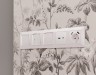 Ambrella Light Лицевая панель для электрической розетки с заземлением со шторками 2USB A+A QUANT Ambrella Volt ALFA AP2090
