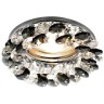 Ambrella Light Встраиваемый светильник Crystal Spot K206 BK/CH