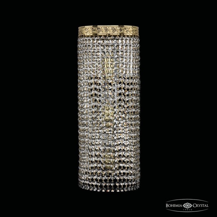 Бра хрустальные 83401B/20IV-50 G R Bohemia Ivele Crystal (Спирали и каскады)
