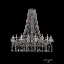 Люстра хрустальная 1413/20/530/h-159 G Bohemia Ivele Crystal (Стеклянный рожок)