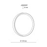 Настенно-потолочный светильник СОНЕКС WOODI 7603/CL