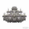 Люстра хрустальная 1409/16+8/360 G R731 Bohemia Ivele Crystal (Стеклянный рожок)