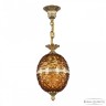 Подвесной светильник с цветным хрусталём 5680/18 G Amber/M-1F Bohemia Ivele Crystal (5680)