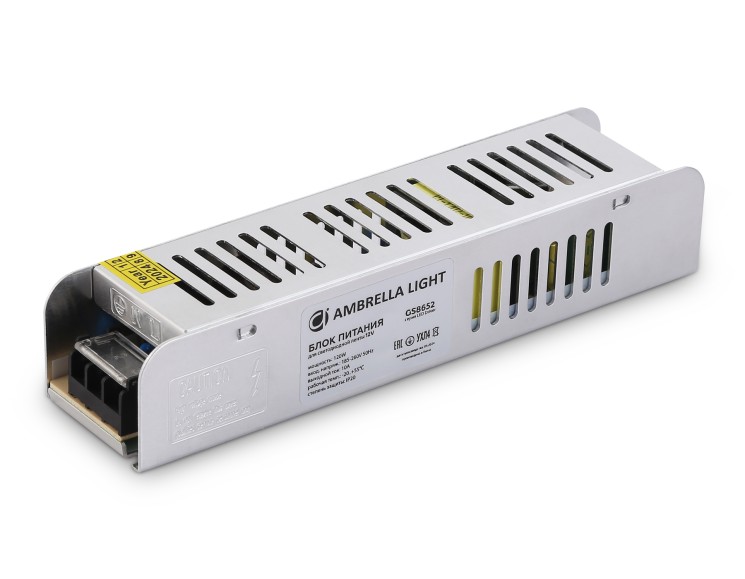 Ambrella Light Блок питания 12V 120W IP20 Ambrella light ILLUMINATION LED Driver GS8652