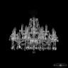 Люстра хрустальная 1413/10+5/300 Ni Leafs Bohemia Ivele Crystal (Стеклянный рожок)