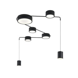 Indigo Потолочный светильник 14028/7С Black