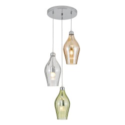 Indigo Подвесной светильник 11058/3P Multicolor