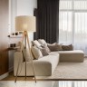 Напольный светильник с тканевым абажуром                      TK Lighting  16020 Grand