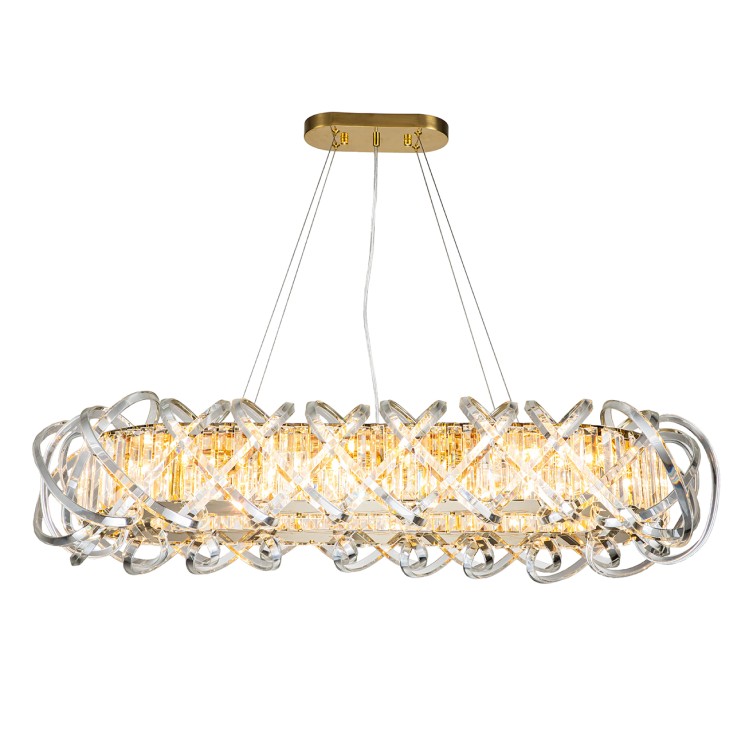 Indigo Подвесной светильник 12007/12PL Gold