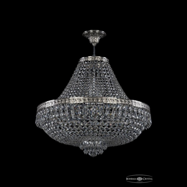 Люстра хрустальная 19271/H1/55IV Ni Bohemia Ivele Crystal (Потолочные)