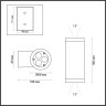 Настенный ODEON LIGHT LONG 7071/15WL