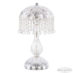 Настольная лампа хрустальная 14781L1/22 Ni Balls Bohemia Ivele Crystal (С 2 лампочками и более)