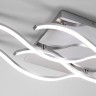 Потолочный светодиодный светильник в стиле минимализм                      Eurosvet  90022/4 хром
