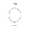 Настенно-потолочный светильник СОНЕКС WOODI 7627/CL