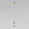 Подвесной светильник со стеклянным плафоном                      TK Lighting  759 Cadix Gold