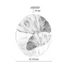Настенно-потолочный светильник СОНЕКС FLOREN 7747/CL