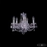 Люстра хрустальная 1402/5/141 Ni  Bohemia Ivele Crystal (Стеклянный рожок)