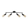 Escada 10172/4 E14*40W Black/Amber