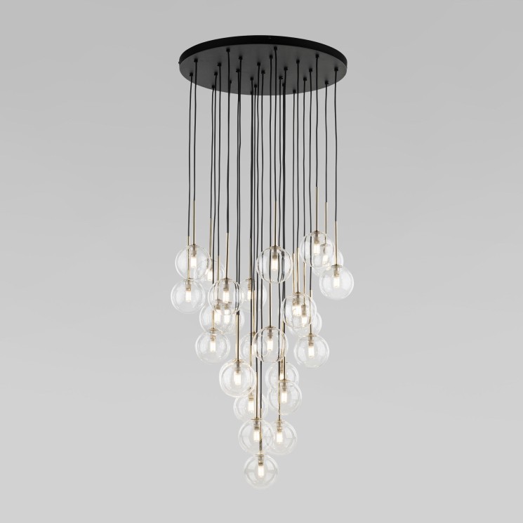 Подвесной светильник со стеклянными плафонами                      TK Lighting  10099 Nilos