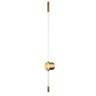 Indigo Настенный светильник 14008/1W Brass